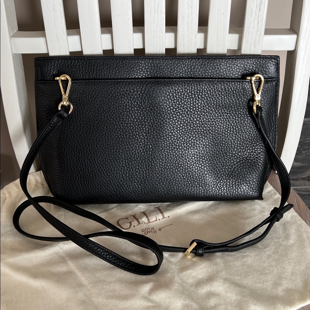 GILI Italian Leather Bag NEW - Picture 3 of 11